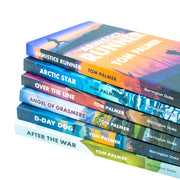 Tom Palmer Historical Heroes Collection of 6 books by Barrington Stoke Ltd, featuring inspiring wartime stories.