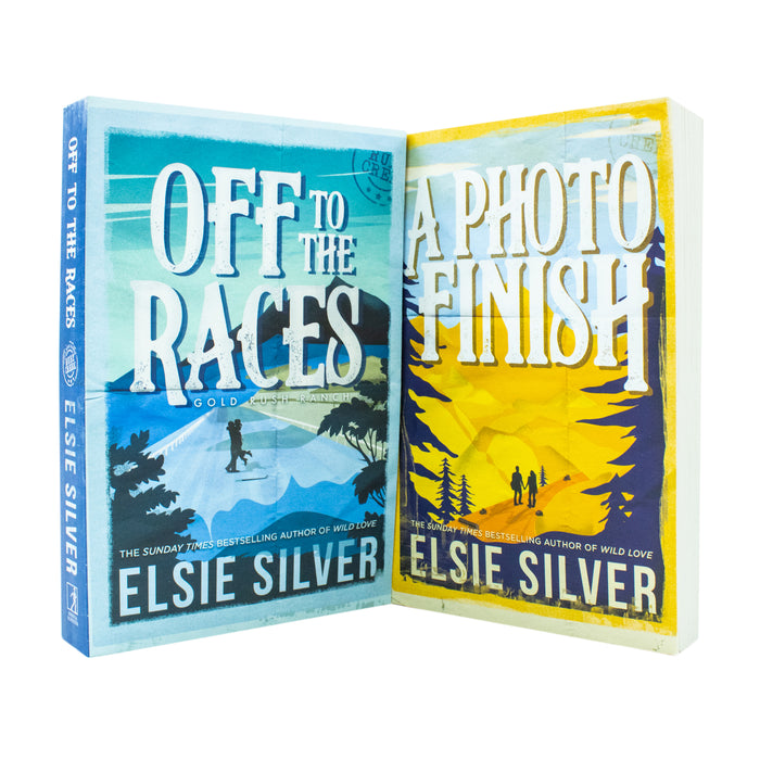 Gold Rush Ranch Series By Elsie Silver 2 Books Collection Set (Off to the Races and A Photo Finish) - The Book Bundle