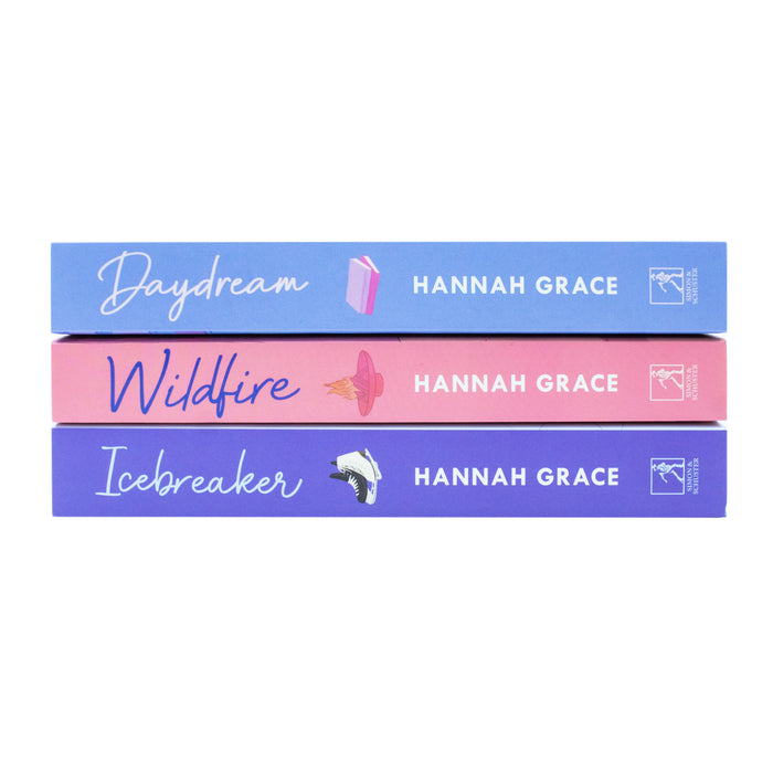 The Maple Hills Series 3 Books Collection Set By Hannah Grace (Icebreaker, Wildfire & Daydream) - The Book Bundle