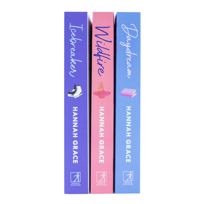 The Maple Hills Series 3 Books Collection Set By Hannah Grace (Icebreaker, Wildfire & Daydream) - The Book Bundle
