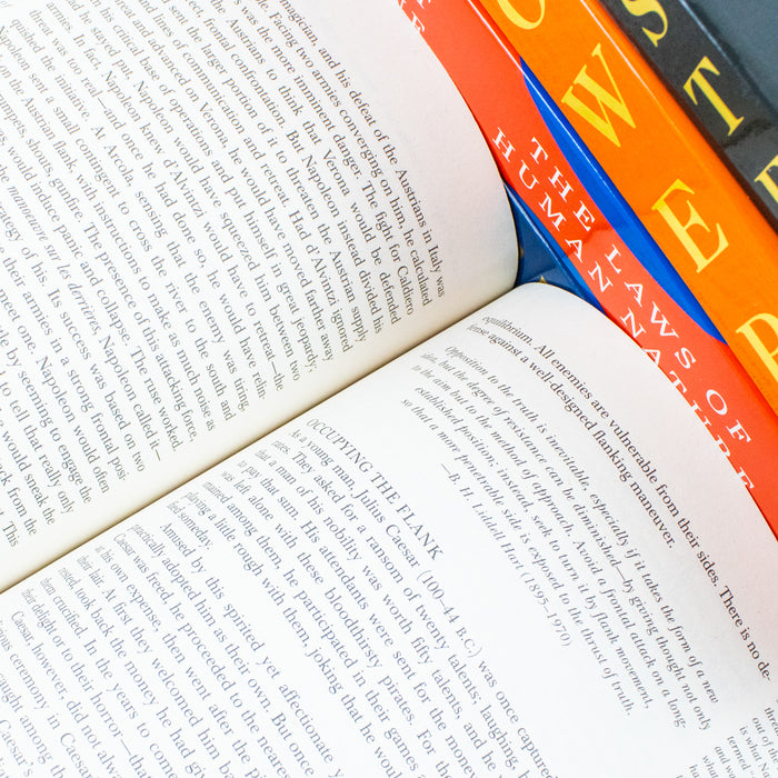 The Modern Machiavellian Series 5 Books Collection Set (The 48 Laws Of Power, The Art of Seduction, Mastery, The Laws of Human Nature and 1 More) - The Book Bundle