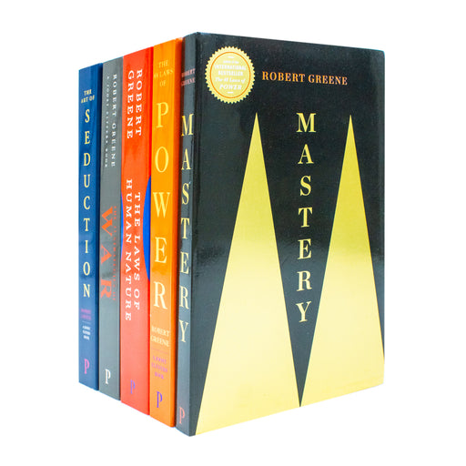 The Modern Machiavellian Series 5 Books Collection Set (The 48 Laws Of Power, The Art of Seduction, Mastery, The Laws of Human Nature and 1 More) - The Book Bundle