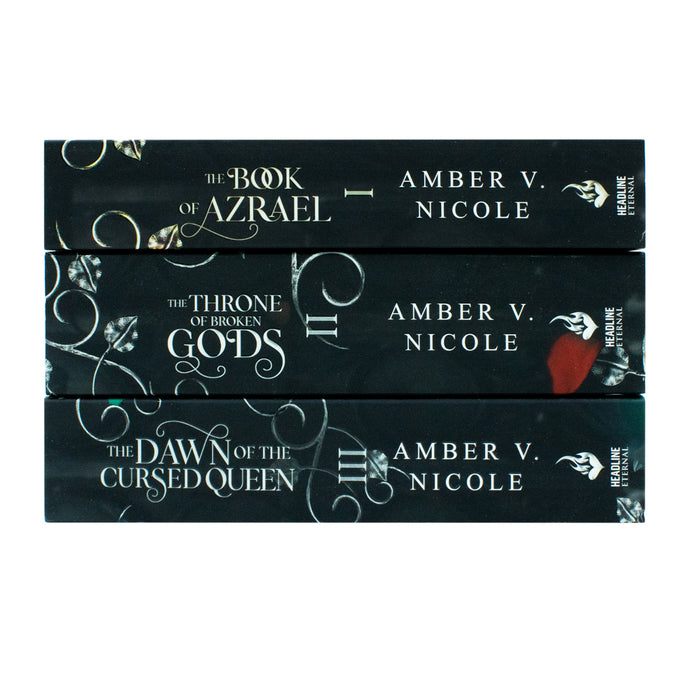 Gods & Monsters Series 3 Books Collection Set (The Book of Azrael, The Throne of Broken Gods, The Dawn of the Cursed Queen) - The Book Bundle