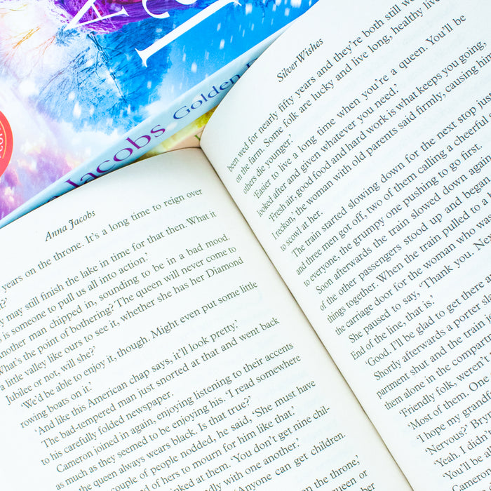 Jubilee Lake Series 3 Books Collection Set By Anna Jacobs(Silver Wishes, Golden Dreams, Diamond Promises) - The Book Bundle