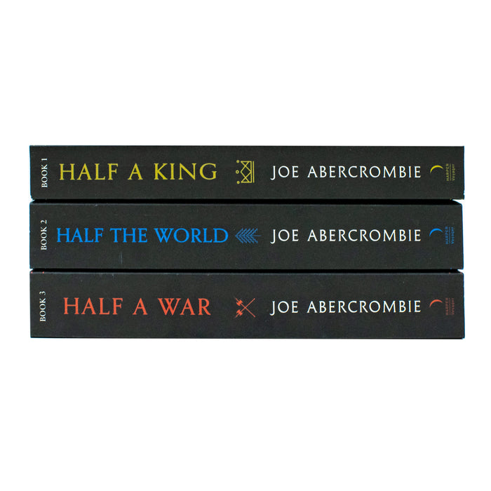 Shattered Sea Series 3 Books Collection Set by Joe Abercrombie (Half A King, Half The World & Half A War) - The Book Bundle