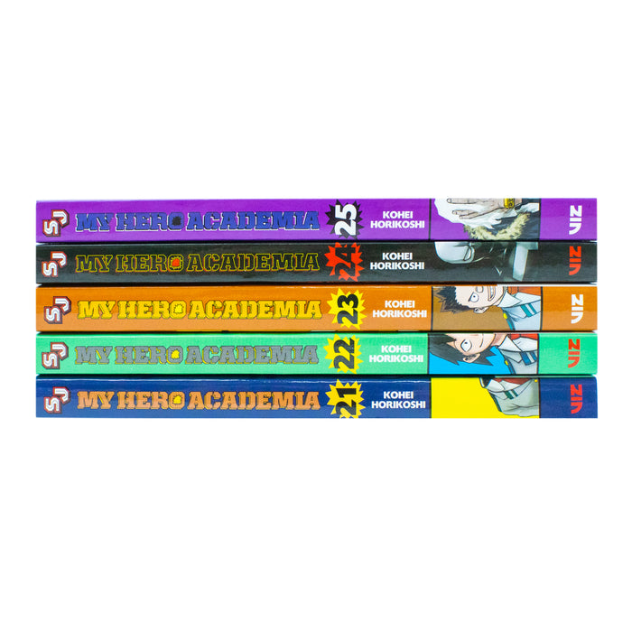 My Hero Academia Series 5 Volume 21-25 Collection 5 Books Set - The Book Bundle