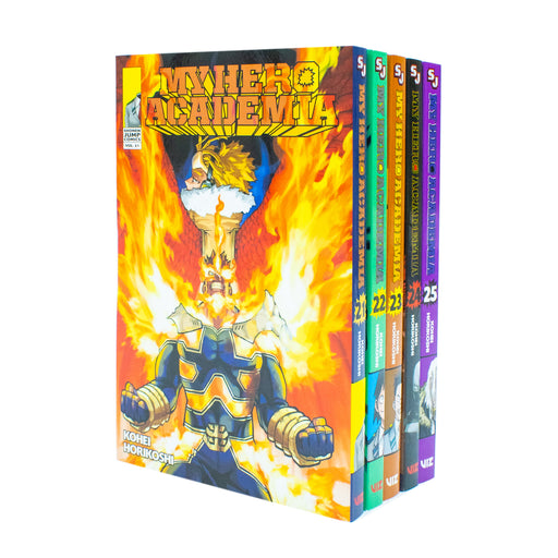 My Hero Academia Series 5 Volume 21-25 Collection 5 Books Set - The Book Bundle