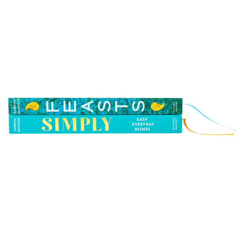 Feasts & Simply Easy everyday dishes By Sabrina Ghayour 2 Books Collection Set - The Book Bundle