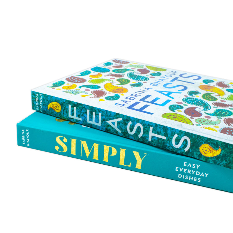 Feasts & Simply Easy everyday dishes By Sabrina Ghayour 2 Books Collection Set - The Book Bundle