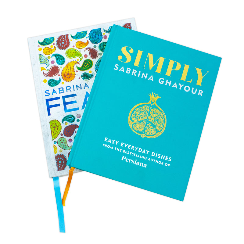 Feasts & Simply Easy everyday dishes By Sabrina Ghayour 2 Books Collection Set - The Book Bundle