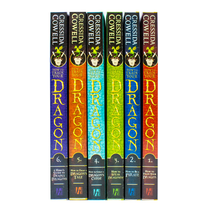 How To Train Your Dragon 6 Books Collection Set By ‎Cressida Cowell (Books 1 to 6) - The Book Bundle