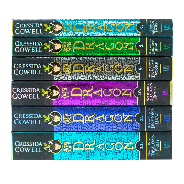How to Train Your Dragon 6 Books Collection Set By Cressida Cowell (Book 7 to 12) - The Book Bundle