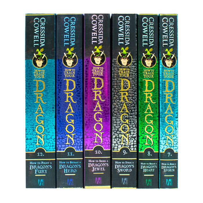 How to Train Your Dragon 6 Books Collection Set By Cressida Cowell (Book 7 to 12) - The Book Bundle