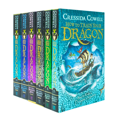 How to Train Your Dragon 6 Books Collection Set By Cressida Cowell (Book 7 to 12) - The Book Bundle