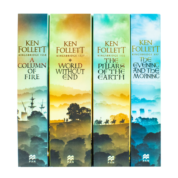 Kingsbridge Novels Collection 4 Books Set By Ken Follett (The Evening and the Morning) - The Book Bundle