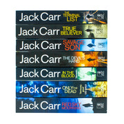 James Reece Series 7 books collection by Jack Carr, featuring True Believer, Savage Son, and The Devil's Hand, in a set.