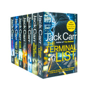 James Reece Series 7 books collection by Jack Carr, including True Believer, Savage Son, and The Devil's Hand, displayed together.