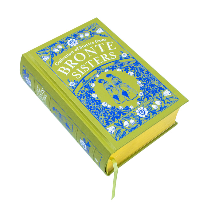 Collection of Stories From Bronte Sisters : Agnes Grey/ The Tenant of Wildfell Hall/ Shirley/ Wuthering Heights (Leather-bound) - The Book Bundle