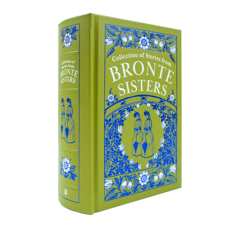 Collection of Stories From Bronte Sisters : Agnes Grey/ The Tenant of Wildfell Hall/ Shirley/ Wuthering Heights (Leather-bound) - The Book Bundle
