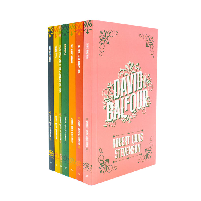 Collected Works of Robert Louis Stevenson 7 Books Collection Boxed Set(David Balfour) - The Book Bundle