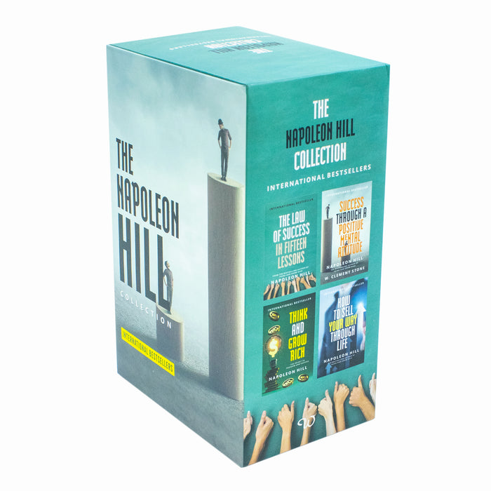 The Napoleon Hill Collection 4 Books Boxed Set (Think and Grow Rich, The Law of Success in Fifteen Lessons) - The Book Bundle