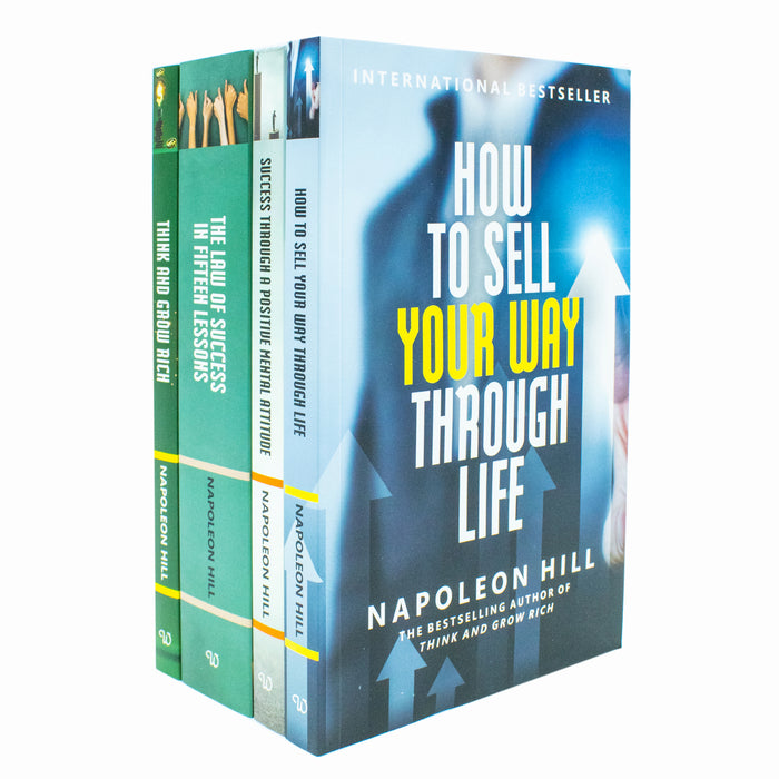 The Napoleon Hill Collection 4 Books Boxed Set (Think and Grow Rich, The Law of Success in Fifteen Lessons) - The Book Bundle