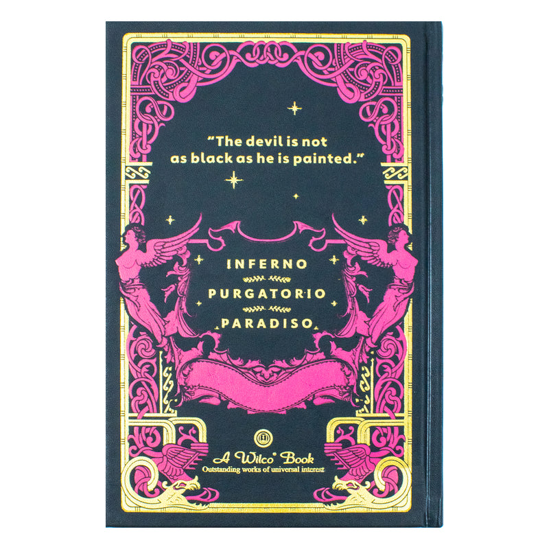 The Divine Comedy: Inferno, Purgatorio, Paradiso by Dante Alighieri (Deluxe Leather-Bound) - The Book Bundle