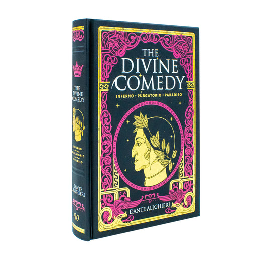 The Divine Comedy: Inferno, Purgatorio, Paradiso by Dante Alighieri (Deluxe Leather-Bound) - The Book Bundle