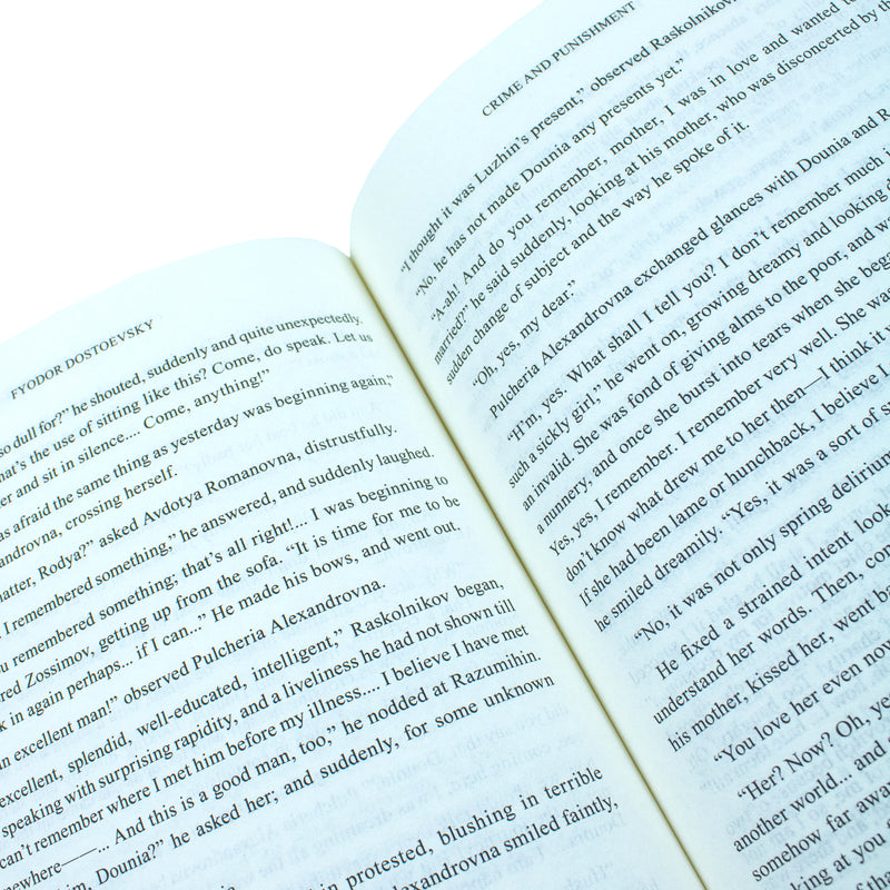Fyodor Dostoevsky:Crime And Punishment (Leather-bound) - The Book Bundle