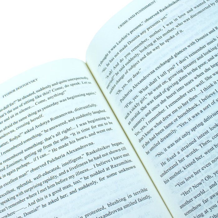 Fyodor Dostoevsky:Crime And Punishment (Leather-bound) - The Book Bundle