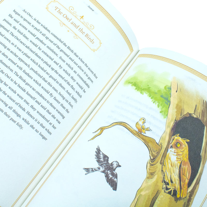 Aesop's Fables (Leather-bound) - The Book Bundle