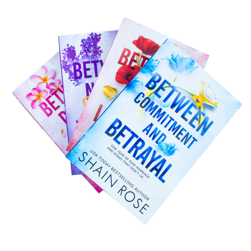 Hardy Billionaires Series by Shain Rose, 4-book collection set including Between Desire and Denia, published by Hachette UK.