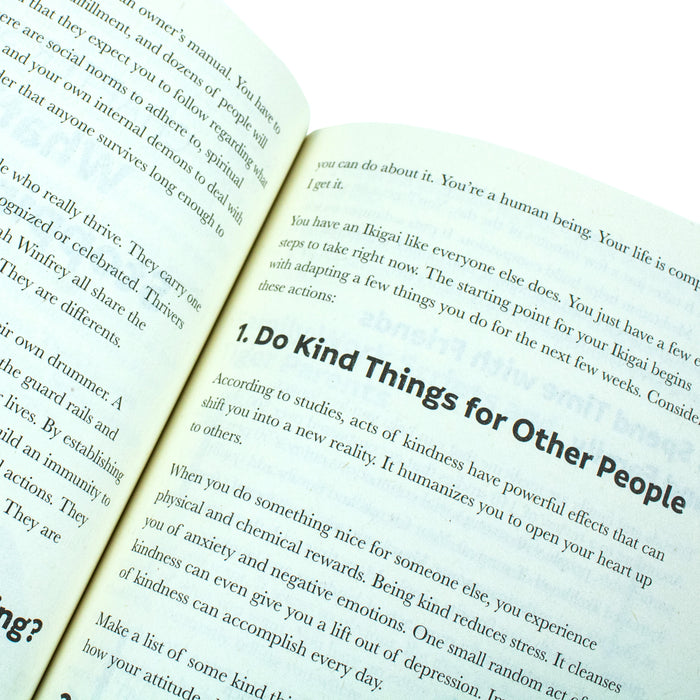 How to Ikigai: Lessons for Finding Happiness and Living Your Life's Purpose (Ikigai Book, Lagom, Longevity, Peaceful Living) - The Book Bundle