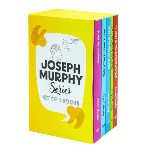 Joseph Murphy 5 Books Box Set ( The power of your subconcious mind) - The Book Bundle