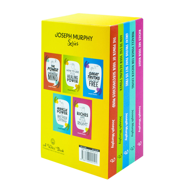Joseph Murphy 5 Books Box Set ( The power of your subconcious mind) - The Book Bundle