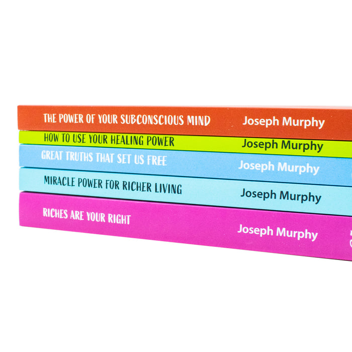 Joseph Murphy 5 Books Box Set ( The power of your subconcious mind) - The Book Bundle