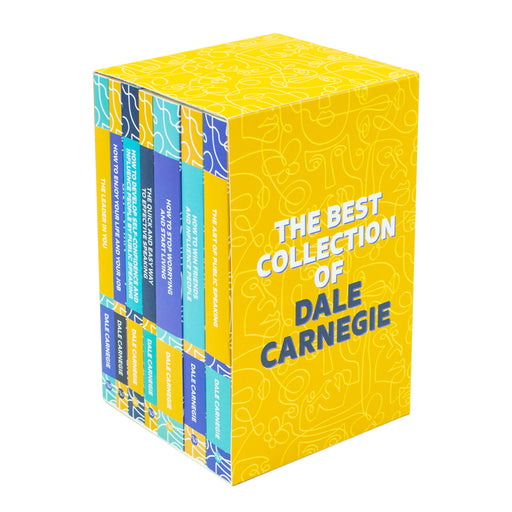 Dale Carnegie Collection 7 Books Set (The Art of Public Speaking, How To Stop Worrying And Start Living, Quick And Easy Way To Effective Speaking, How To Enjoy Your Life and Job, Leader in You) - The Book Bundle
