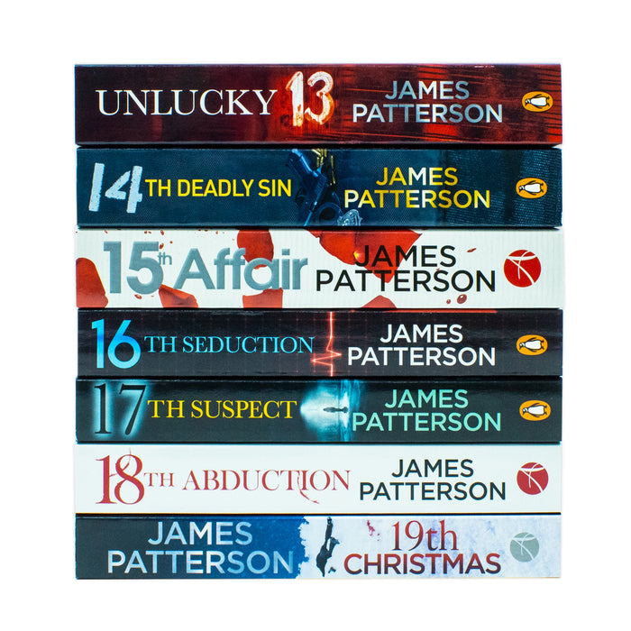 Womens Murder Club 7 Books Collection Set by James Patterson (Books 13 - 19) - The Book Bundle