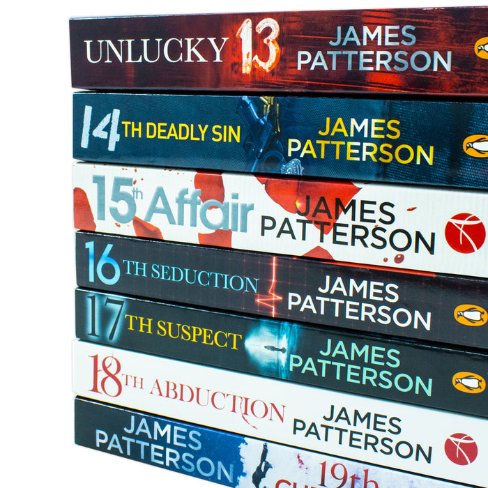 Womens Murder Club 7 Books Collection Set by James Patterson (Books 13 - 19) - The Book Bundle