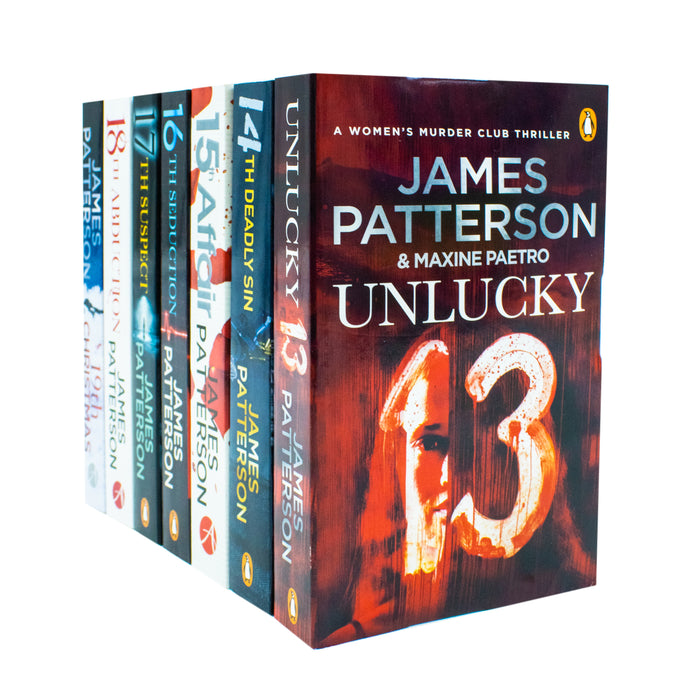 Womens Murder Club 7 Books Collection Set by James Patterson (Books 13 - 19) - The Book Bundle