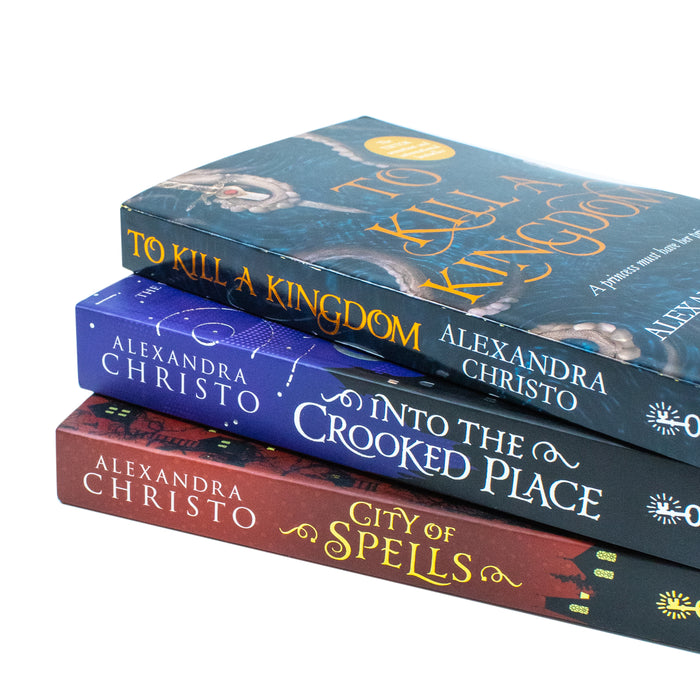 Alexandra Christo 3 Books Collection Set (To Kill a Kingdom, City of Spells, Into The Crooked Place) - The Book Bundle
