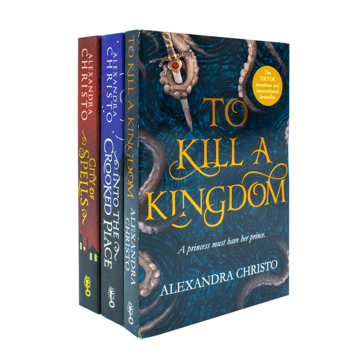 Alexandra Christo 3 Books Collection Set (To Kill a Kingdom, City of Spells, Into The Crooked Place) - The Book Bundle