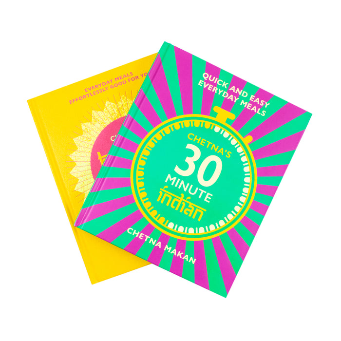 Chetna Makan 2 Books Collection Set [Chetna's Healthy Indian & 30-minute Indian] - The Book Bundle