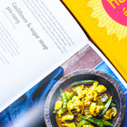 Chetna Makan two-book collection set featuring healthy Indian recipes and quick Indian dishes, by Mitchell Beazley Ltd.