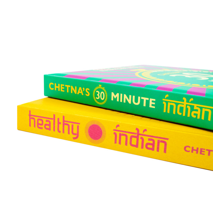 Chetna Makan 2 Books Collection Set [Chetna's Healthy Indian & 30-minute Indian] - The Book Bundle