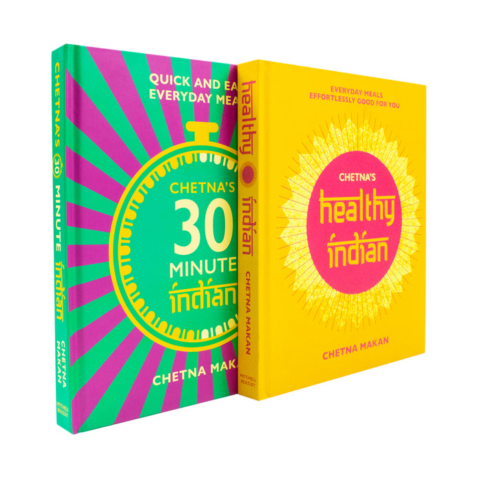 Chetna Makan 2 Books Collection Set [Chetna's Healthy Indian & 30-minute Indian] - The Book Bundle