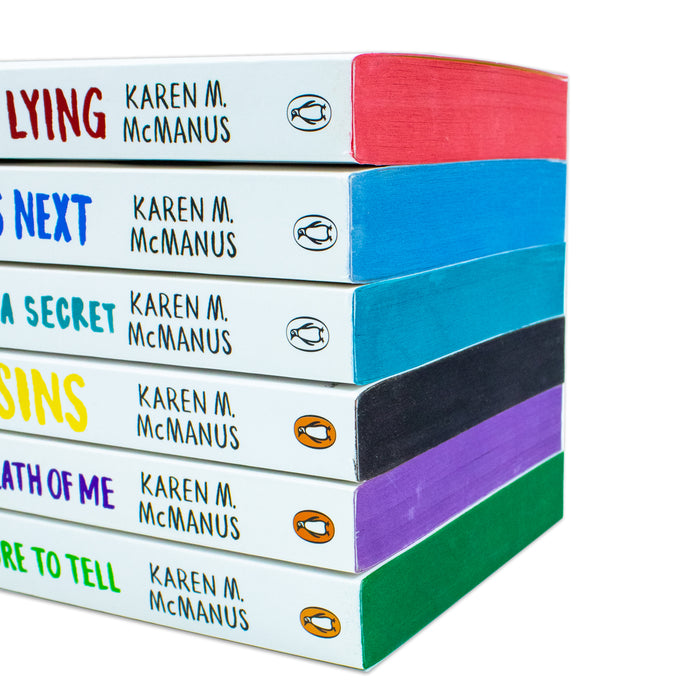 Karen M McManus Collection 6 Books Set One Of Us Is Lying, Nothing More to Tell - The Book Bundle