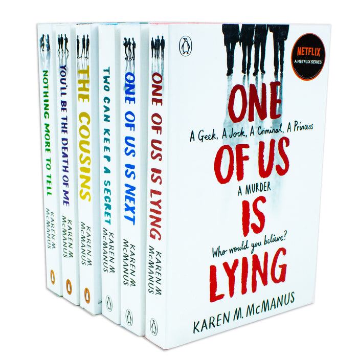 Karen M McManus Collection 6 Books Set One Of Us Is Lying, Nothing More to Tell - The Book Bundle