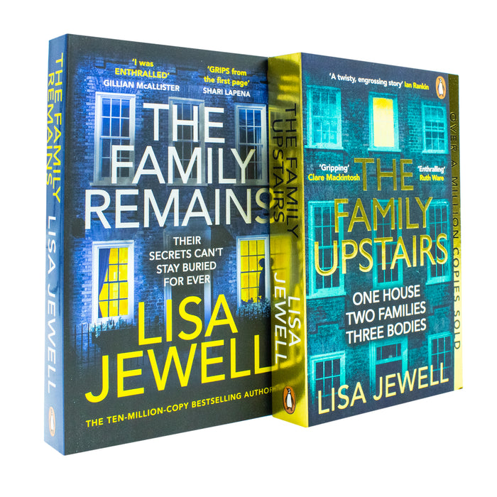 Family Upstairs Series Lisa Jewell 2 Books Collection Set Family Remains - The Book Bundle