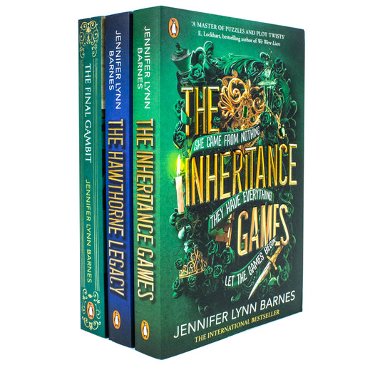 Inheritance Games Collection 3 Books Set by Jennifer Lynn Barnes Final Gambit - The Book Bundle